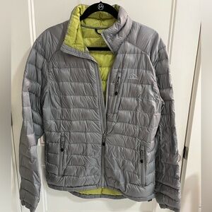 L.L. Bean Gray Puffer Jacket